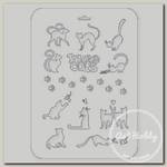'Love2art' TDR Трафарет декоративный 22 x 31 см 1512-11