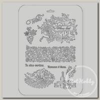 'Love2art' TDR Трафарет декоративный 22 x 31 см 1512-10