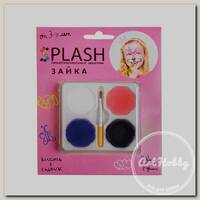 'SPLASH' Аквагрим детский 4 цв. 7 г 040210 Зайка