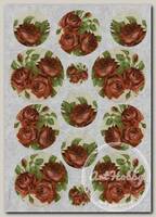 'Love2art' бумага рисовая IRP 32 x 45 см 0091 Красные розы