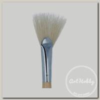Кисть щетина 'Mr.Painter' BBW 132-14 веерная короткая ручка №14