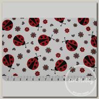 'PEPPY' Плюш LADY BUG 48 x 48 см 440 г/кв.м 100% полиэстер SCARLET