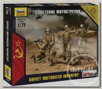 'ZVEZDA' 7404 Фигурки сборные Советские мотострелки 7404 1/72