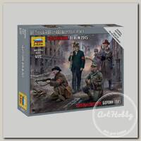 'ZVEZDA' 6272 Фигурки сборные Фольксштурм. Берлин 1945 6272 1/72