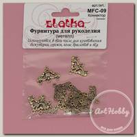 'Zlatka' Коннектор MFC-09 12 х 23 мм 10 шт под античную бронзу