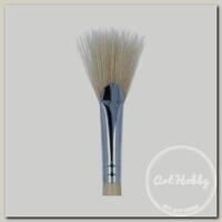 Кисть щетина 'Mr.Painter' BBW 132-12 веерная короткая ручка №12