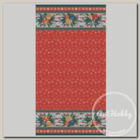 Ткань для пэчворка PEPPY НОВОГОДНИЕ ЧУДЕСА ПАНЕЛЬ 60 x 110 см 146 г/кв.м ± 5 100% хлопок НЧ-03 красный