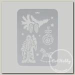 'Love2art' TDR-02 Трафарет декоративный 22 x 31 см 1507-01