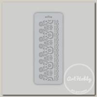 'Love2art' TDR/B-01 Трафарет декоративный 10 x 25 см 1704-19