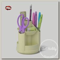 'ErichKrause' Набор настольный на вращающейся подставке Mini Desk, Pastel желтый 53234