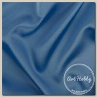 Ткань блузочная PSS-001 Poly satin 100 г/кв.м ± 5 г/кв.м 45 х 45 см 95% полиэстер, 5% спандекс №05 голубой