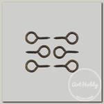 'Промысел' Фурнитура для декоративной отделки 'подвес' WF-038 2.2х1.1 см №01 бронза