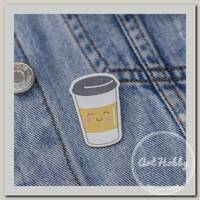 Значок Tasty coffee 9.3 х 7.2 х 1 см 15646