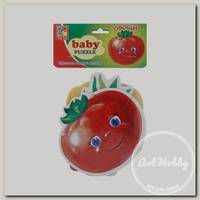 'Vladi Toys' Мягкие пазлы Baby puzzle СК 5 элемент. VT1106-03 'Овощи'