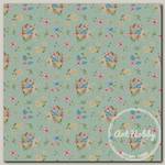 Ткань для пэчворка PEPPY НЕЖНАЯ ИСТОРИЯ 50 x 55 см 146 г/кв.м ± 5 100% хлопок НИ-10 зеленый