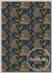 Ткань для пэчворка PEPPY СКАЗОЧНЫЙ ВОСТОК 50 x 55 см 146 г/кв.м ± 5 100% хлопок СВ-09 т.бирюзовый