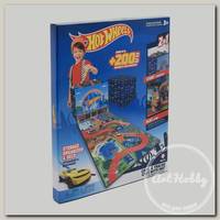 'Hot Wheels' Портативный кейс для хранения 200+ машинок и автотрасс синий HWCC10