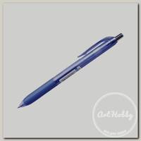 'CROWN' Ручка шариковая автоматическая 'Quick Dry' 0.5 мм QD-018 синие гибридные чернила