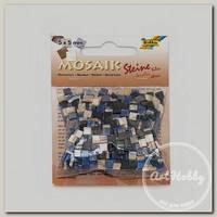 'Folia' Мозаика 'Мраморная' 5 x 5 мм 700 шт. оттенки синего 62102
