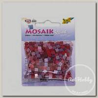 'Folia' Мозаика 'Тонированная с блестками' 5 x 5 мм 700 шт. оттенки розового 61101