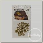 Тату наклейки детские 953041 HAIR TATTOO микс 11*19 см