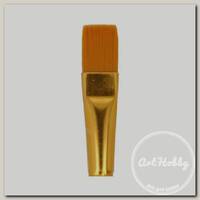 Кисть синтетика 'Mr.Painter' SBF 204-12 плоская короткая ручка №12