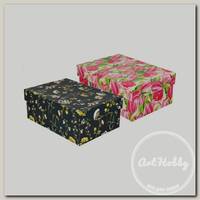 'Grand Gift' Коробка картонная / крафт прямоугольная №09 ККБ 104/3