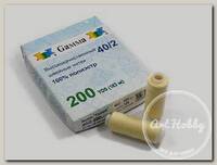 Швейные нитки (полиэстер) 40/2 'Gamma' 200 я 183 м