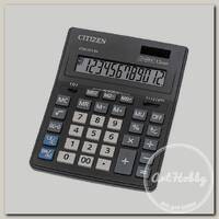 'CITIZEN' Калькулятор Citizen Business Line CDB 157х200х35 мм двойное питание, черный CDB1201-BK