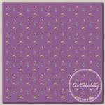 Ткань для пэчворка PEPPY НЕЖНАЯ ИСТОРИЯ 50 x 55 см 146 г/кв.м ± 5 100% хлопок НИ-24 фиолетовый