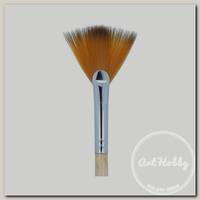 Кисть синтетика 'Mr.Painter' SBW 202-06 веерная короткая ручка №06