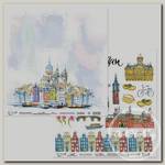 Бумага для скрапбукинга 'Mr.Painter' PSR 180906 'Прогулки по Европе' 190 г/кв.м 30.5 x 30.5 см 5 (Амстердам)