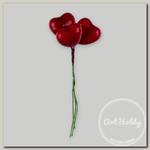 'Blumentag' VDF-02 Декоративные элементы 3 шт. 3 x 2.8 см 01 сердце