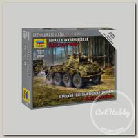 'ZVEZDA' 6285 Модель для сборки без клея Немецкий бронеавтомобиль SD.KFZ.234/2 «Пума» 6285 Немецкий бронеавтомобиль SD.KFZ.234/2 «Пума» 1/100