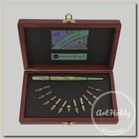 'Manuscript' Leonardt Набор для каллиграфии в деревянной шкатулке 12 см N4601 Round Hand