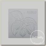 Заготовка для декорирования 'Love2art' 'OLIV' Плитка для декорирования МДФ 10 х 10 х 0.5 см 0.5 см №22 (ежевика)