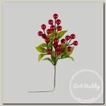 'Blumentag' VDD-09 Веточка декоративная с ягодами 1 шт. 32 см 01