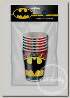 'ND PLAY' Batman. Набор бумажных стаканов 250 мл 6 шт. 'Batman' 279726