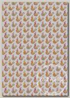 Ткань для пэчворка PEPPY КРОШКИ-МАТРЁШКИ 50 x 55 см 146 г/кв.м ± 5 100% хлопок КМ-05 белый