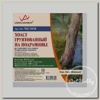 Холст грунтованный на подрамнике 'VISTA-ARTISTA' SCC-2020 100% хлопок 20 х 20 см 380 г/кв.м среднезернистый