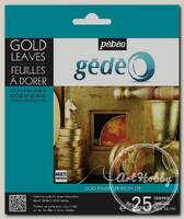 'PEBEO' Фольга зеркальная Gedeo 12 листов 766549 под золото