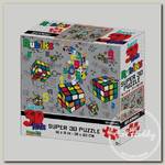 'Prime 3D' Пазл Super 3D СК 100 элемент. 13639 «Кубическая вселенная» лиц. Rubik s