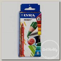 'LYRA' Набор цветных карандашей Ferby 6 цв. 6 шт.