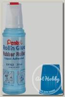 'Pentel' Клей роликовый Roll N Glue 30 мл ER153-S голубой корпус