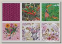 'Love2art' Салфетки бумажные ассорти SDP №0419-09 33 x 33 6 шт. 'Восхитительный букет'