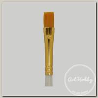 Кисть синтетика 'Mr.Painter' SBF 204-08 плоская короткая ручка №08