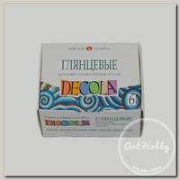 Краска акриловая 'DECOLA' набор глянцевых красок 6 цв. х 20 мл 2941024
