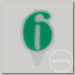 Свеча для торта 1 шт. 6 Зеленая SDD000476