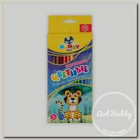 'KANZY' Набор цветных карандашей 'Мой друг тигрёнок' CP-2012 12 цв.
