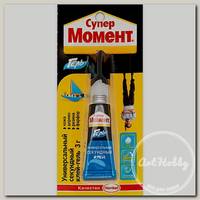 'Момент' клей Супер Гель Запайка 3 г 622917